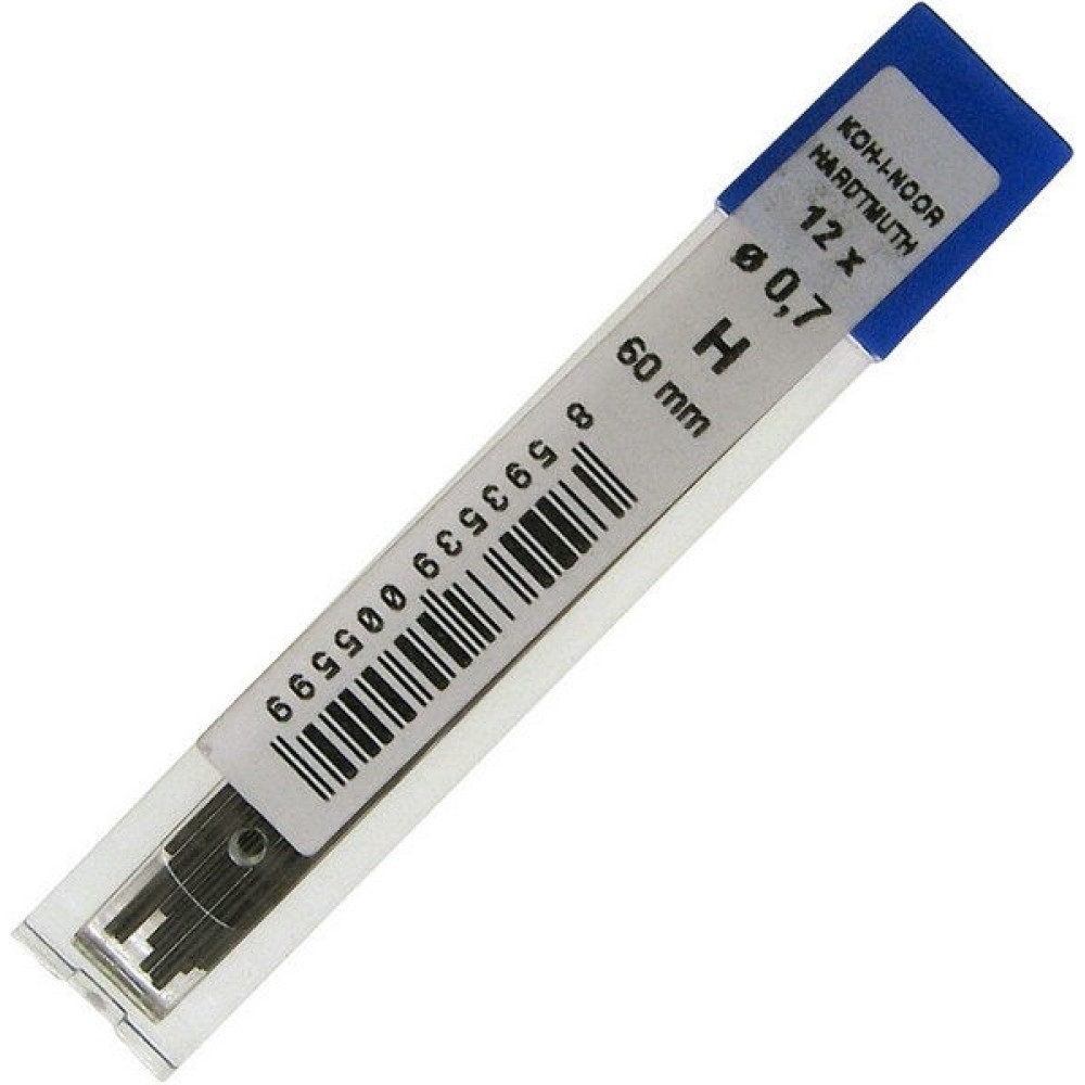 Грифель Koh-I-Noor - 0.7 мм - H - 12 штук Грифель Koh-I-Noor - 0.7 мм - H - 12 штук