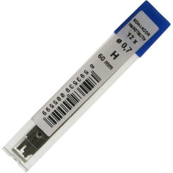 Грифель Koh-I-Noor - 0.7 мм - H - 12 штук Грифель Koh-I-Noor - 0.7 мм - H - 12 штук