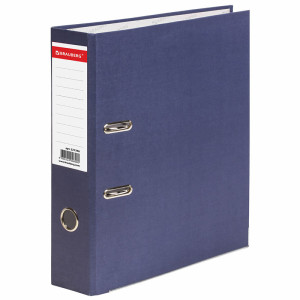 Папка-регистратор Brauberg ECO - 75 мм - Синяя