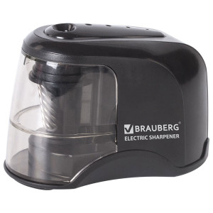 Точилка электрическая Brauberg Jet - Черная