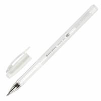 Ручка гелевая Brauberg White Pastel - 0,5 мм - Белая