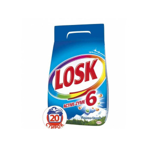 Стиральный порошок Losk автомат СМС Горное озеро - Белый - 2,7 кг