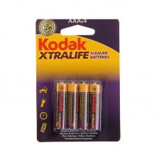 Батарейка алкалиновая Kodak XTRALIFE LR03 - ААА - 4 шт