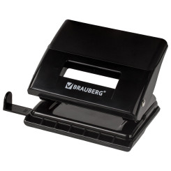 Дырокол Brauberg Black Jack - 20 листов - Металлический