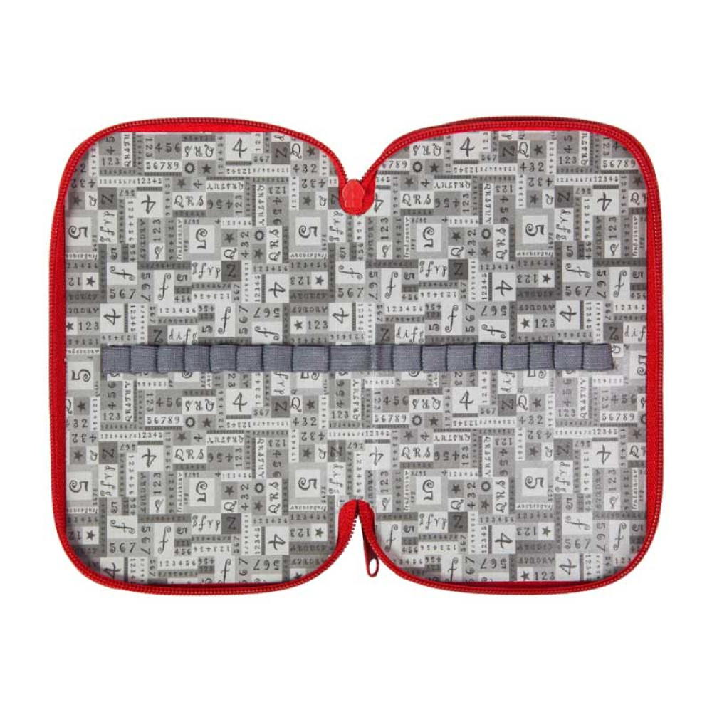 Пенал ArtSpace Bulldog - 190*110 мм - 3 отделения Пенал ArtSpace Bulldog - 190*110 мм - 3 отделения