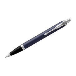 Ручка шариковая Parker IM Matte Blue CT - 1 мм - Синяя