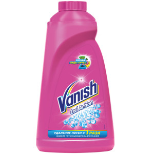 Пятновыводитель Vanish Oxi Action - Для цветных тканей - 1 л