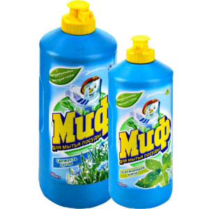 Средство для мытья посуды OfficeClean Апельсин - 500 мл