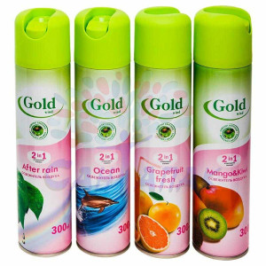 Освежитель воздуха Gold Wind - 300 мл - Ассорти