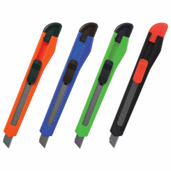 Нож канцелярский Staff Basic - 9 мм Нож канцелярский Staff Basic - 9 мм