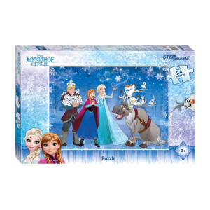 Пазл maxi Step Puzzle Disney. Холодное сердце - 24 элемента