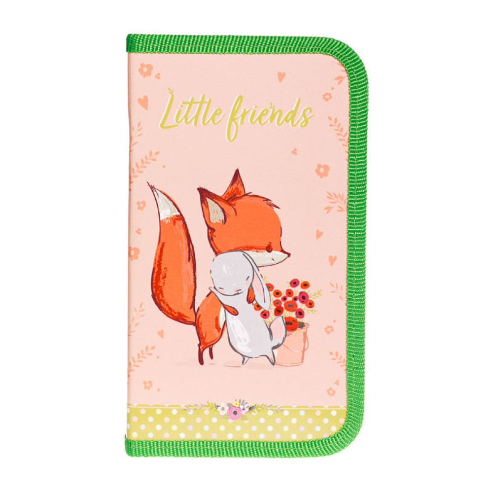 Пенал ArtSpace Little friends - 190*115 мм - 1 отделение Пенал ArtSpace Little friends - 190*115 мм - 1 отделение