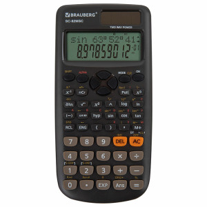 Калькулятор инженерный Brauberg SC-82MSС - 10+2 разрядов