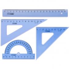 Набор геометрический средний Стамм - 20 см - Прозрачный тонированный