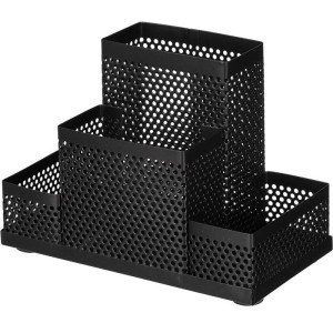 Подставка канцелярская Attache - Металлическая - Черная