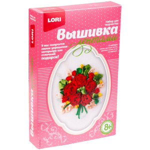 Набор для вышивания лентами Lori Розы