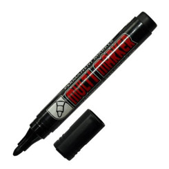 Маркер перманентный Crown Multi Marker - 3 мм - Черный