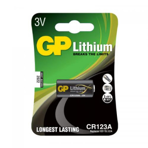Батарейка литиевая GP Lithium - CR123A - 3V - 1 шт