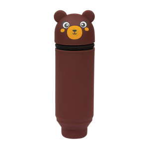 Пенал силиконовый Berlingo Bear - 200*55*50 мм
