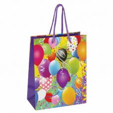 Пакет подарочный Золотая сказка Воздушные шары - 18*23*10 см