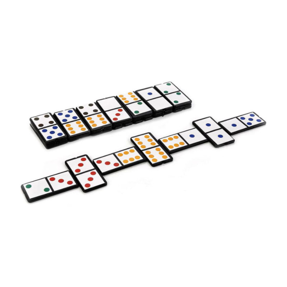 Игра настольная Домино Играем вместе - Пластмассовая Игра настольная Домино Играем вместе - Пластмассовая