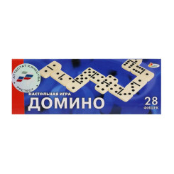 Игра настольная Домино Играем вместе - Пластмассовая Игра настольная Домино Играем вместе - Пластмассовая