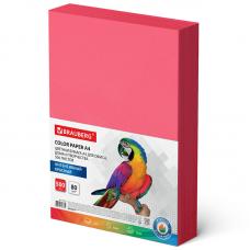 Бумага цветная Brauberg - А4 - 500 листов - Красная