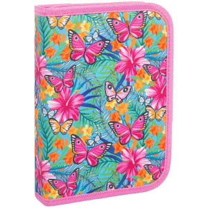 Пенал Berlingo Butterflies - 200*140 мм - 1 отделение