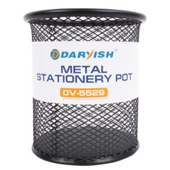 Стакан канцелярский Darvish - Металлический - Черный Стакан канцелярский Darvish - Металлический - Черный