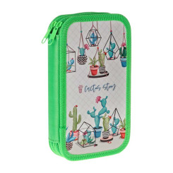 Пенал ArtSpace Cactus story - 190*105 мм - 2 отделения Пенал ArtSpace Cactus story - 190*105 мм - 2 отделения