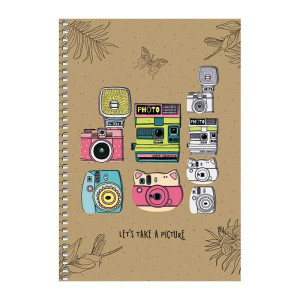 Тетрадь Школярик - А5 - Лазерная высечка - Клетка - 96 листов - Рисунок 6022