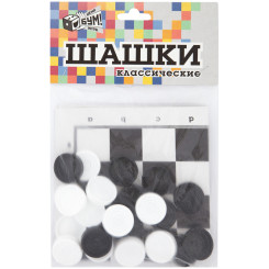 Игра настольная Русский стиль - Шашки классические
