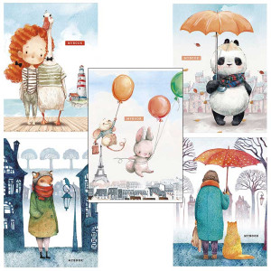 Тетрадь Школярик TwinBook - А6 - 40 листов - Без линовки - 2 шт