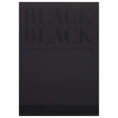 Альбом для эскизов Fabriano BlackBlack - А4 - 20 листов - Черная бумага