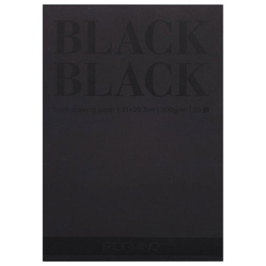 Альбом для эскизов Fabriano BlackBlack - А4 - 20 листов - Черная бумага