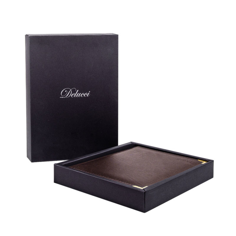 Ежедневник датированный Delucci - А4 - 184 листа - Коричневый - Золотой срез Ежедневник датированный Delucci - А4 - 184 листа - Коричневый - Золотой срез