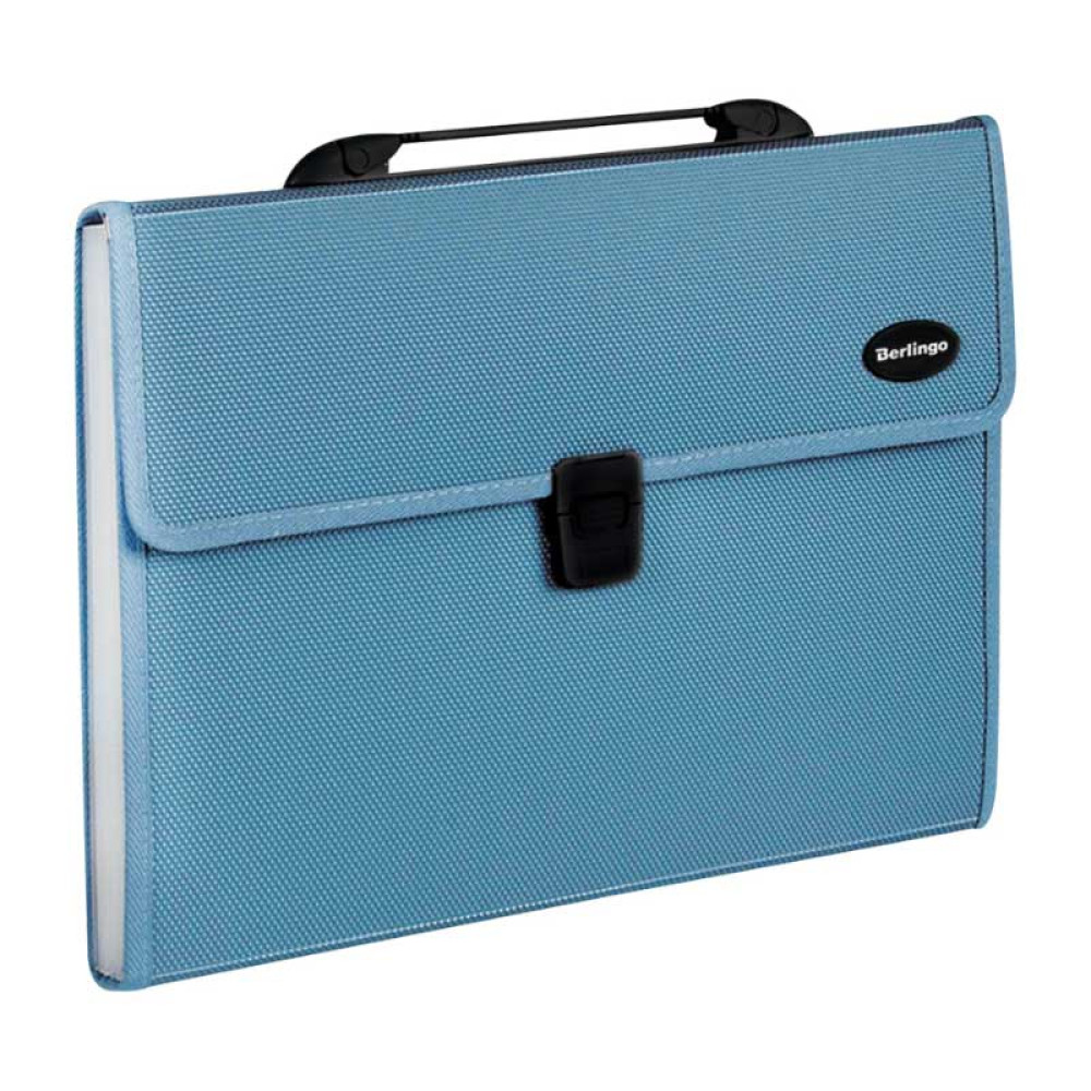 Портфель - папка Berlingo Standard - А4 - 13 отделений - Синяя Портфель - папка Berlingo Standard - А4 - 13 отделений - Синяя