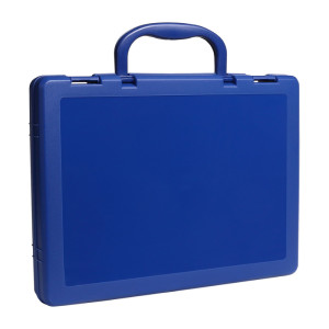 Портфель-кейс Стамм - А4 - 1 отделение - На защелках - Синий