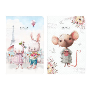 Тетрадь Школярик - А6 - 80 листов - Интегральная обложка Soft Touch - Рисунок 763 - Клетка