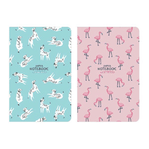 Тетрадь Школярик - А6 - 80 листов - Интегральная обложка Soft Touch - Рисунок 765 - Точка