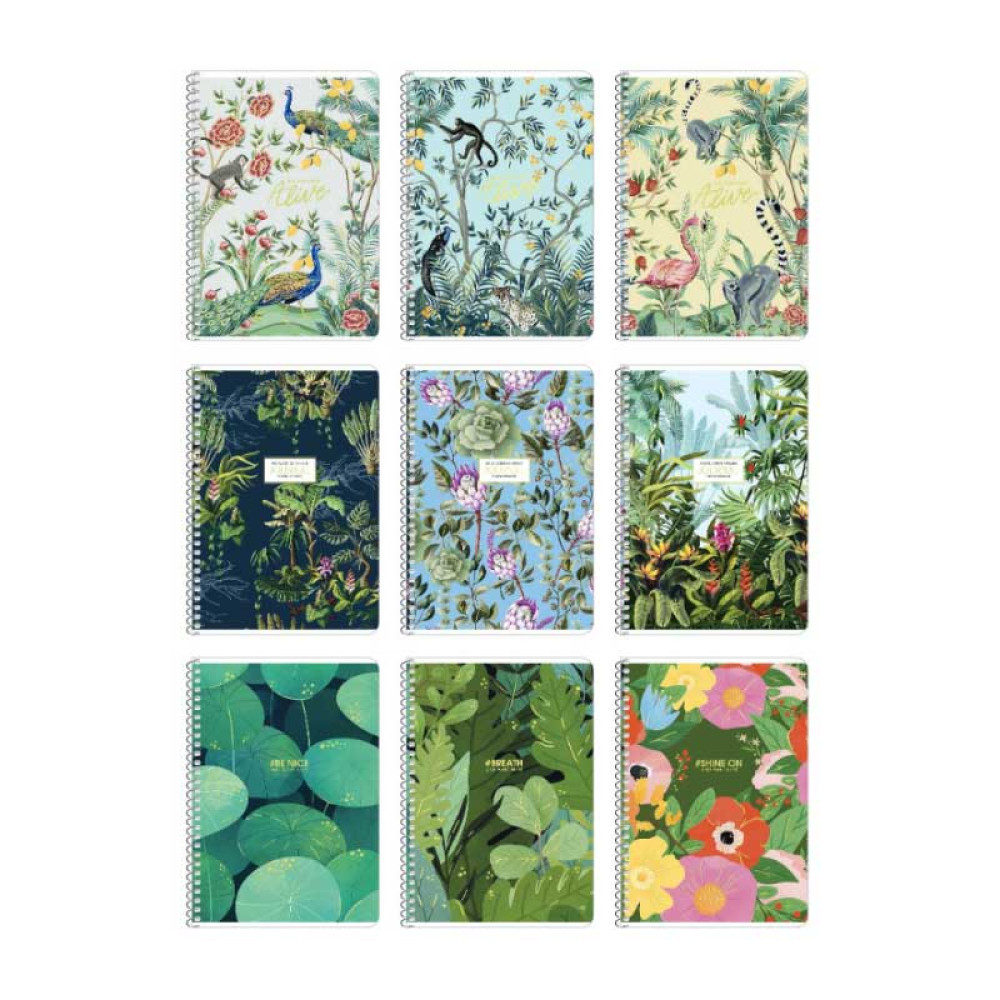 Тетрадь Школярик на спирали - Тиснение фольгой - А5 - 96 листов - Рис 6060 - Клетка Тетрадь Школярик на спирали - Тиснение фольгой - А5 - 96 листов - Рис 6060 - Клетка