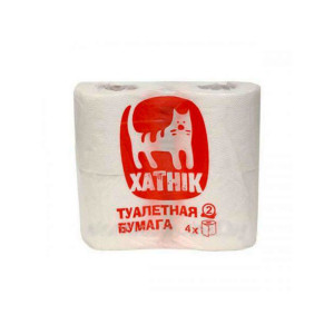 Туалетная бумага Хатник Семейная - Двухслойная