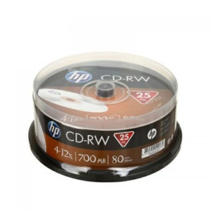 Диск CD-RW НР - 700 мб - 4-12х - 1 шт