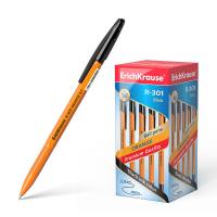Ручка шариковая Erich Krause Orange Stick R-301- Черная