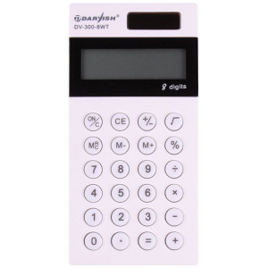 Калькулятор карманный Darvish DV-300-8WT - 8 разрядов