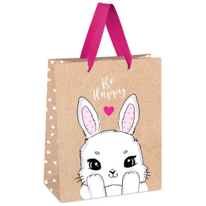 Пакет подарочный Meshu Lovely bunny - 18*23*10 см