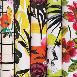 Бумага декоративная упаковочная Vintage Flowers - 70*100 см