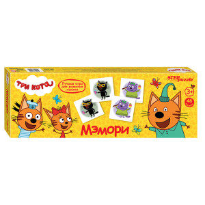 Игра настольная StepPuzzle Три Кота