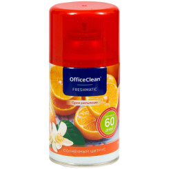 Освежитель воздуха OfficeClean - 250 мл - Сменный баллон - Солнечный цитрус