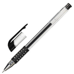 Ручка гелевая Staff Basic Needle GP-679 - 0,35 мм - Черная
